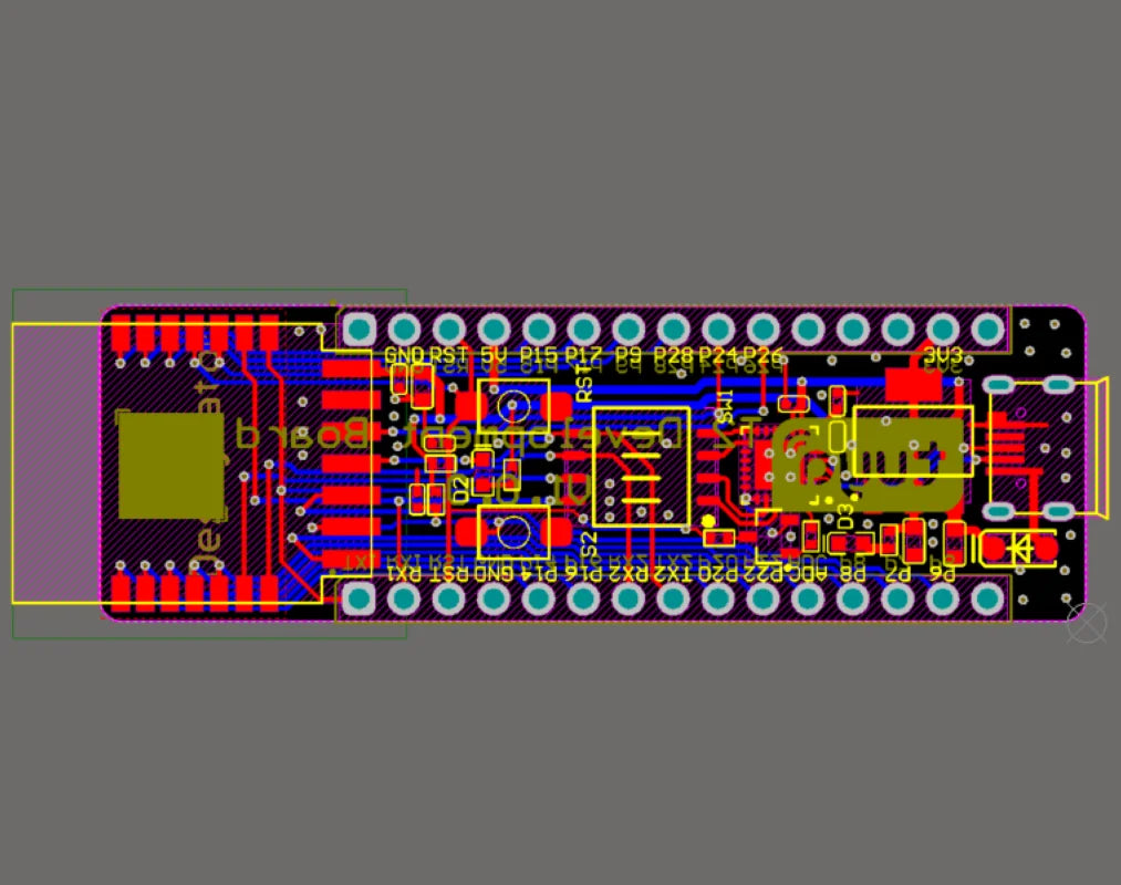 TuyaOS T2-U Wi-Fi/Bluetooth IoT Development Board