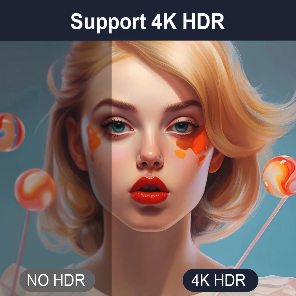 TV Stick For Android 12 ATV With TV App 4K 3D TV Box Dual WiFi 2.4G&5G Voice Assistant Control Media Player TV Receiver Set Top