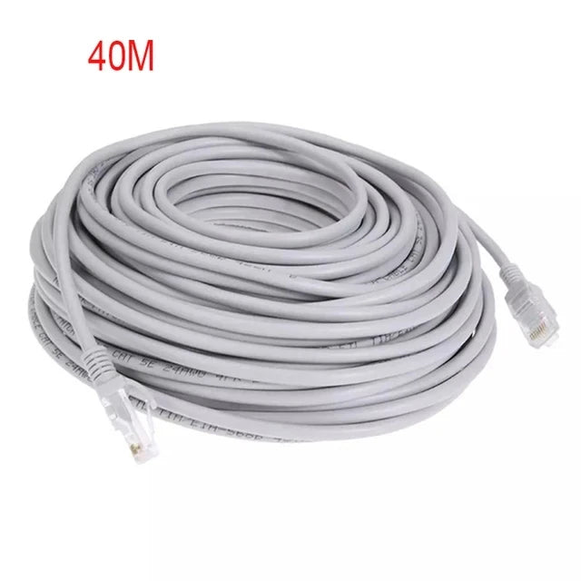 Cable Ethernet De Alta Velocidad Cat5e RJ45 Cable De Red LAN Enrutador De Ordenador Patch Cord , 1M/5M/10M/15M/20M/30M/50M