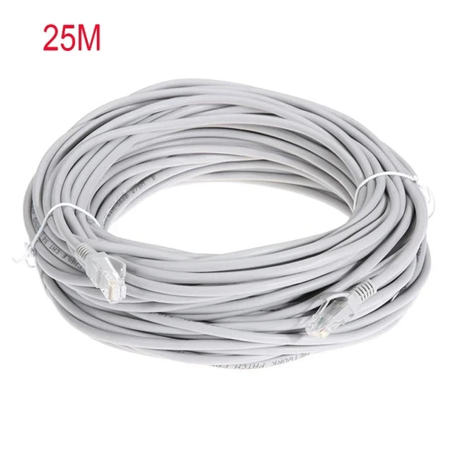 Cable Ethernet De Alta Velocidad Cat5e RJ45 Cable De Red LAN Enrutador De Ordenador Patch Cord , 1M/5M/10M/15M/20M/30M/50M