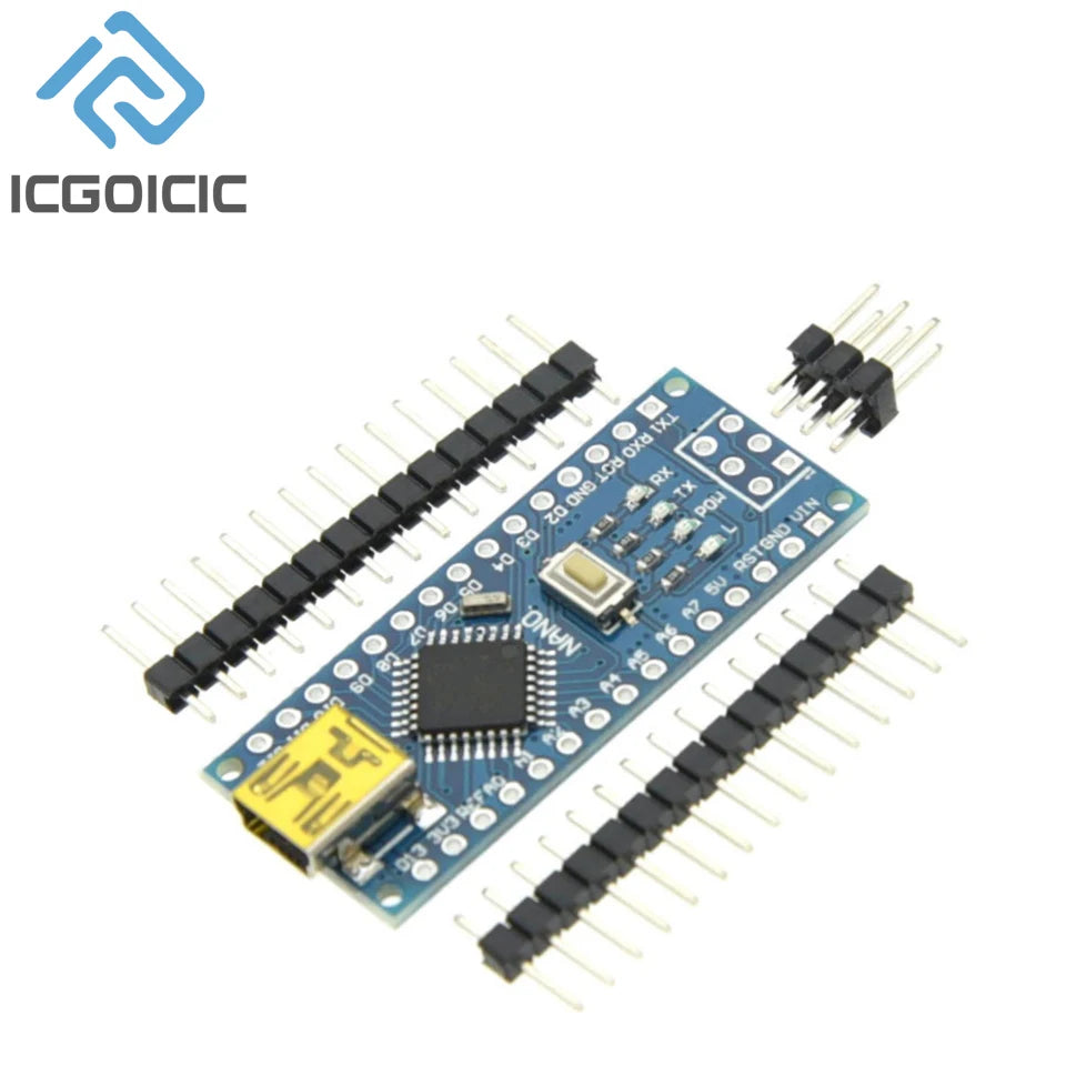 Nano 3.0 With Bootloader Compatible Controller Mini/Type-C/Micro USB CH340 USB Driver 16Mhz ATMEGA328P/PB For Arduino