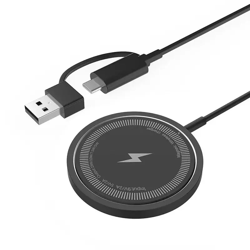 15W Magnetic Wireless Chargers Fast Charging for iPhone 14 13 12 Pro Max PD Fast Charging For Xiaomi Pad Adapter
