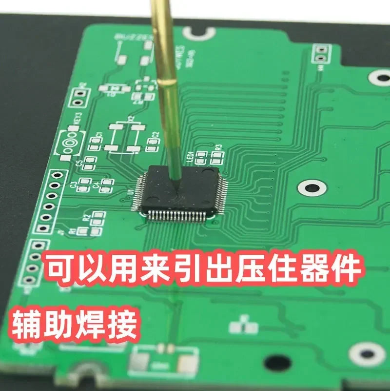 Components IC Chip Module Cpu Circuit Board PCB Electronic Production Welding Fixed Test Probe Pressure Needle Burning