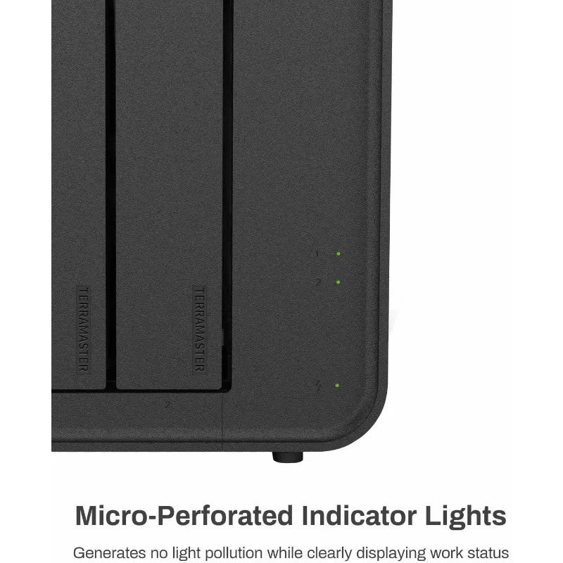 Storage 2Bay - N95 Quad-Core CPU, 8GB DDR5 RAM, 2.5GbE Port x 2, Network Attached Storage