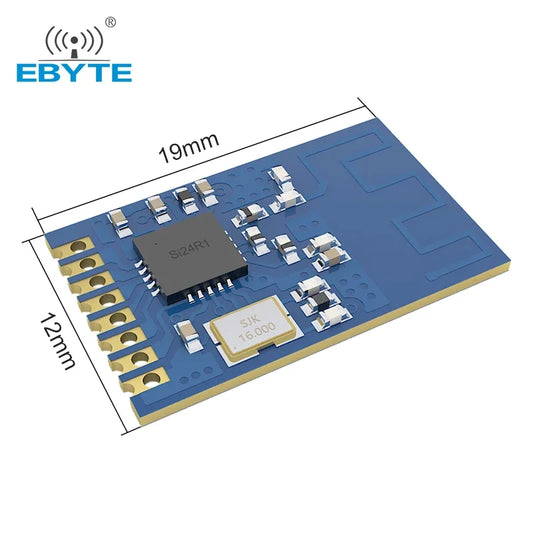 E01C-ML01S Si24R1 IOT Electronic Components 300m SMD Module 2.4GHz 7dBm EBYTE Wireless Modules PCB Antenna SPI Interface