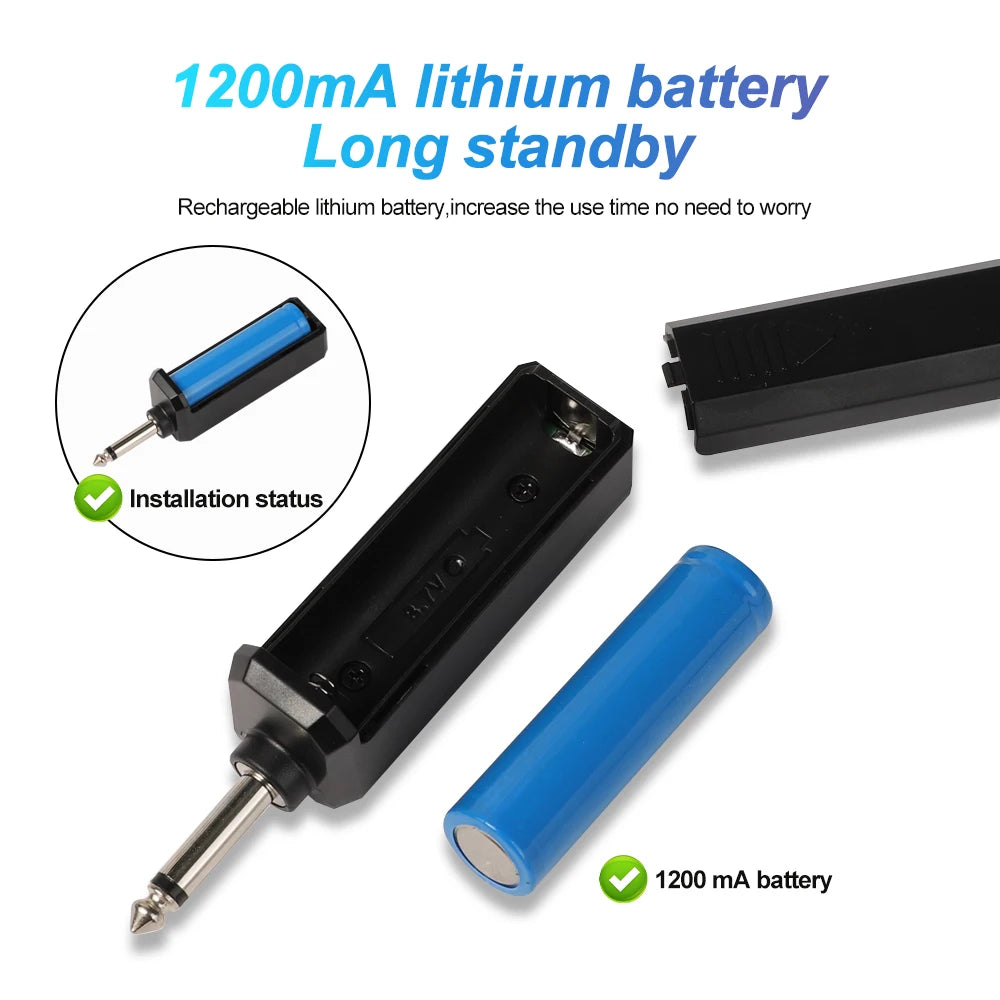 Wireless Microphone UHF Fixed Frequency 2 Channels Handheld Mic Micphone For Party Karaoke Professional Church Show Meeting