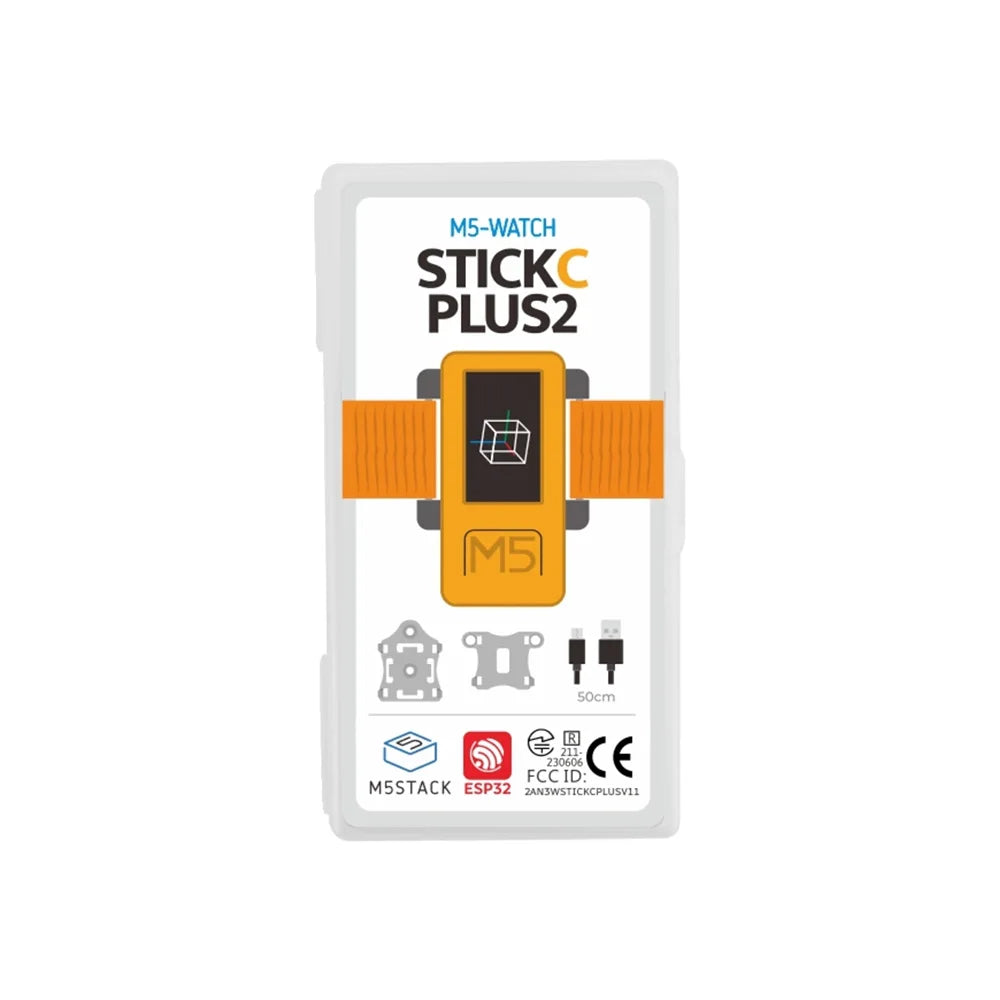 M5Stack M5StickC PLUS2 ESP32-PICO Mini IoT Development Kit IR and WiFi 1.14-inch TFTScreen IoT Controller