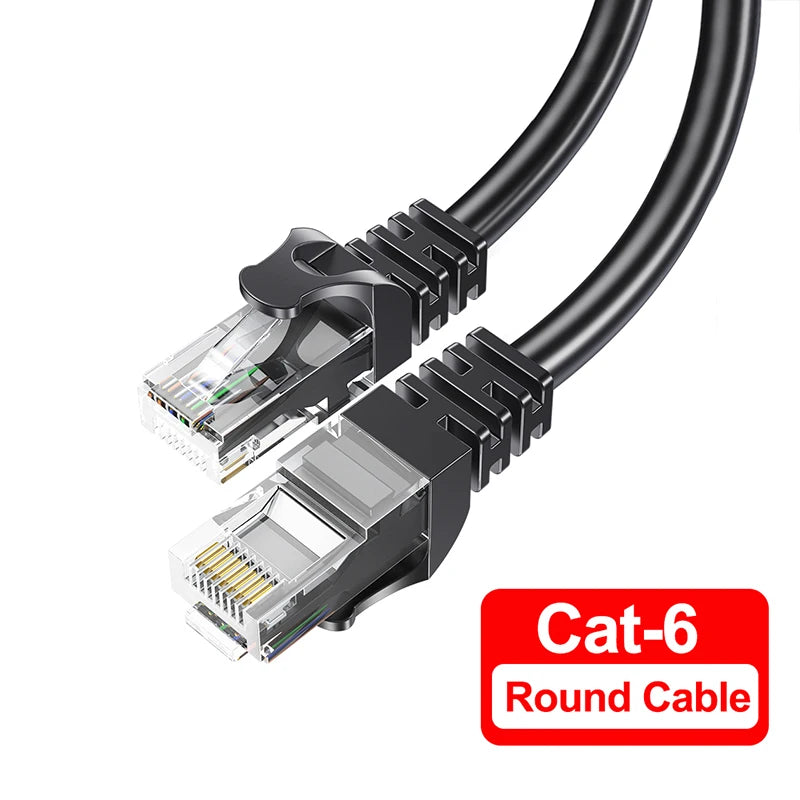 Essager Ethernet Cable Cat6 Lan Cable UTP CAT 6 RJ 45 Network Cable 5m/10m/15m Patch Cord for Laptop Router RJ45 Network Cable