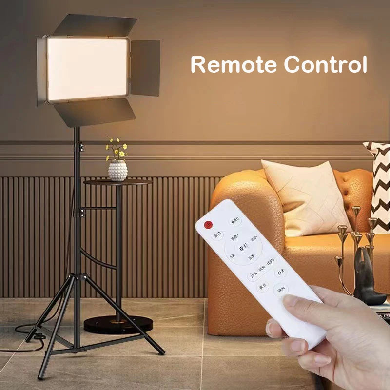 10" Selfie Light, Square Light with Tripod Stand LED Dimmable Desktop Beauty Selfie Light for YouTube Video,Live Stream,Makeup