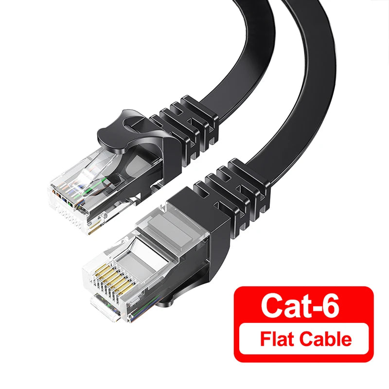 Essager Ethernet Cable Cat6 Lan Cable UTP CAT 6 RJ 45 Network Cable 5m/10m/15m Patch Cord for Laptop Router RJ45 Network Cable