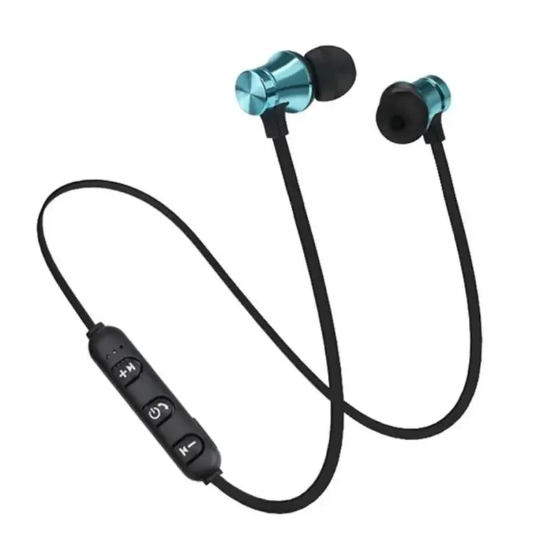 XT11 sports magnetic Bluetooth earphone in ear wireless neckband headphones stereo music headset with mic for samrtphones