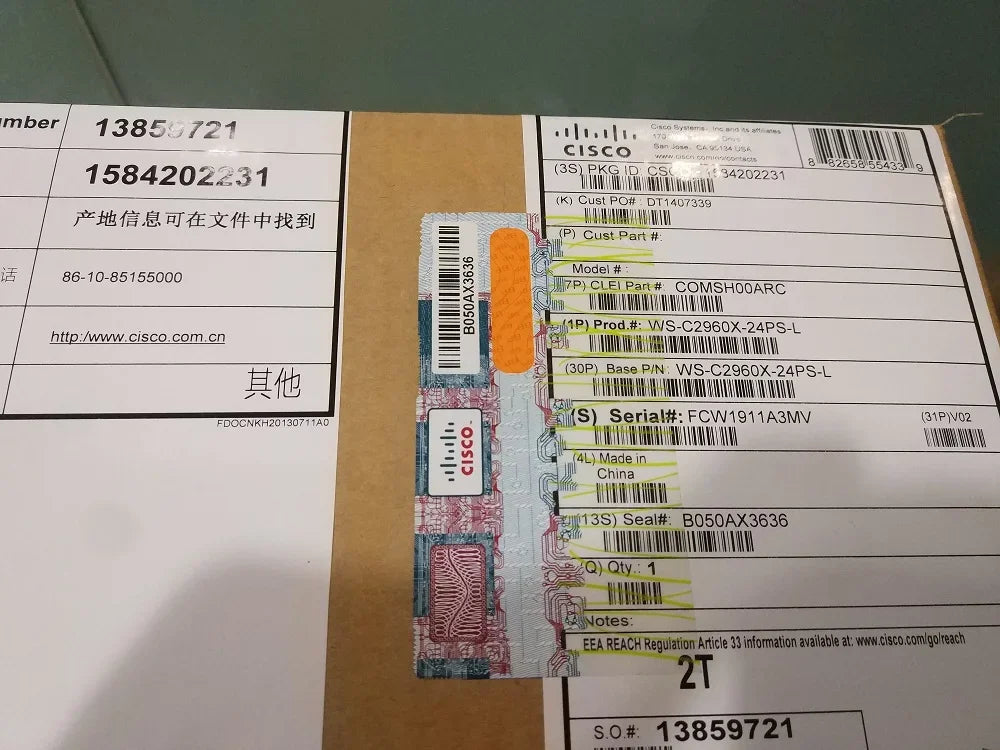 C1000-24T-4G-L 24x 10/100/1000 Ethernet Ports 4x 1G SFP uplinks