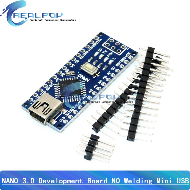 Mini / Type-C / Micro USB Nano 3.0 With bootloader compatible controller for arduino CH340 USB driver 16Mhz ATMEGA328P USB Cable
