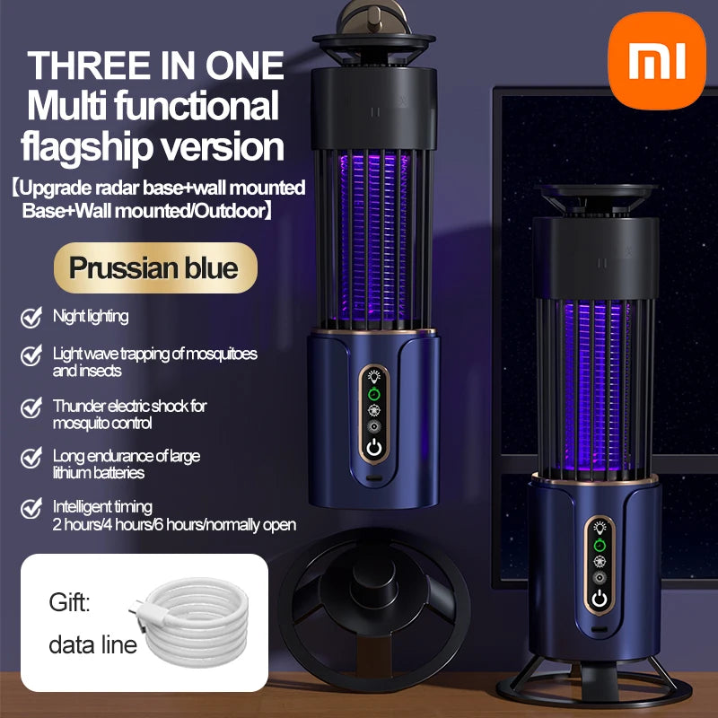 Xiaomi Electric Mosquito Killer Lamp Insect Fly Trap Camping Outdoor Camping Light USB Timing Mosquito Killer Insect Repellent