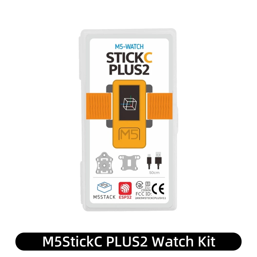 M5Stack M5StickC PLUS2 ESP32-PICO Mini IoT Development Kit IR and WiFi 1.14-inch TFTScreen IoT Controller