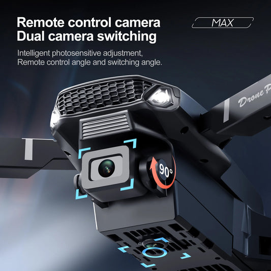 2025 New E88/E99 4K Dual Camera RC Dron FPV with Screen Quadcopter Children's Novice Toy Airplane Optical Flow Positioning Drone