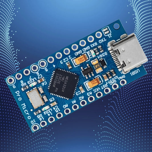 Pro Micro Module Controller With 2 Row Pin Header ATmega32U4 5V/16MHz Micro-USB Development Module Board for Arduino IDE V1.0.1