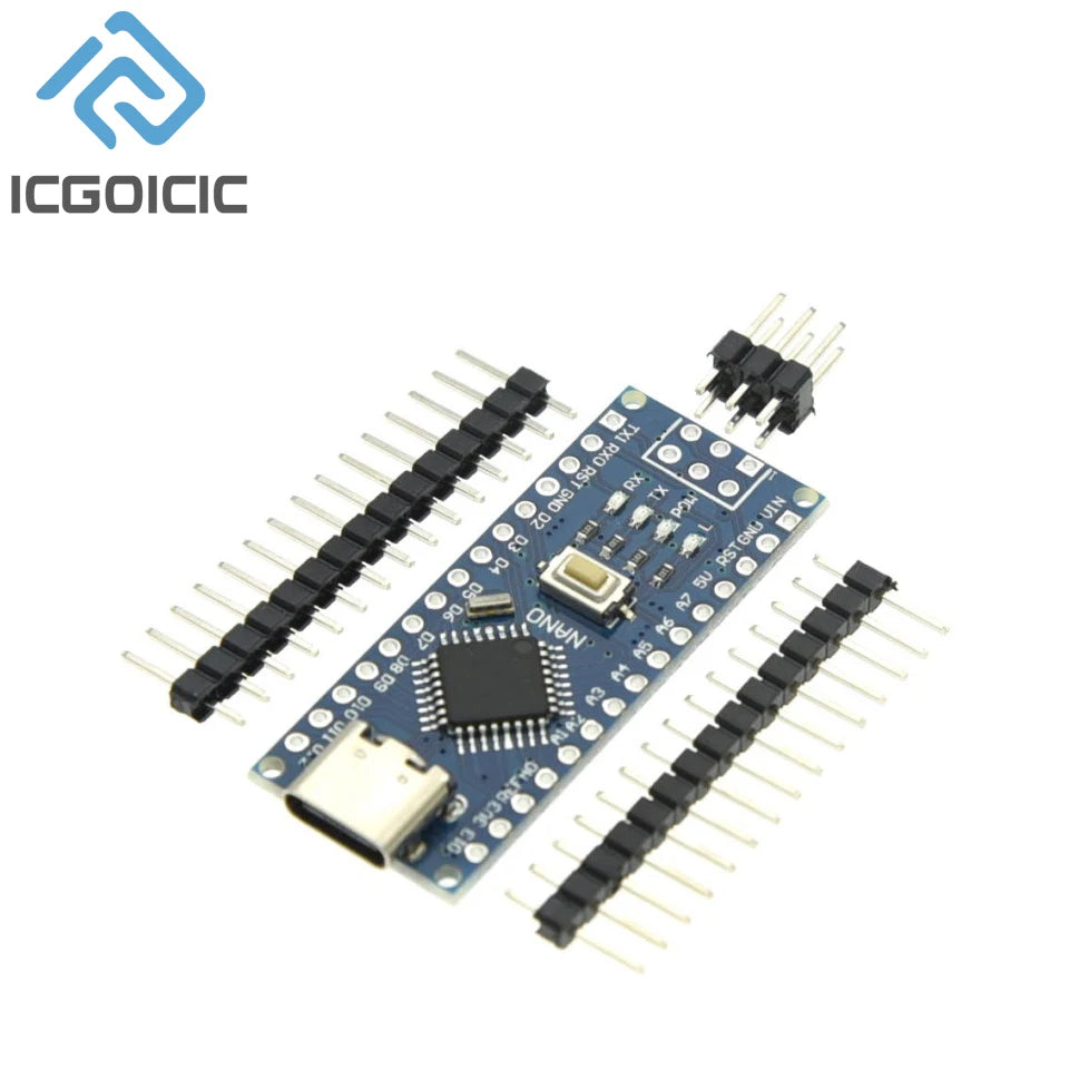 Nano 3.0 With Bootloader Compatible Controller Mini/Type-C/Micro USB CH340 USB Driver 16Mhz ATMEGA328P/PB For Arduino 