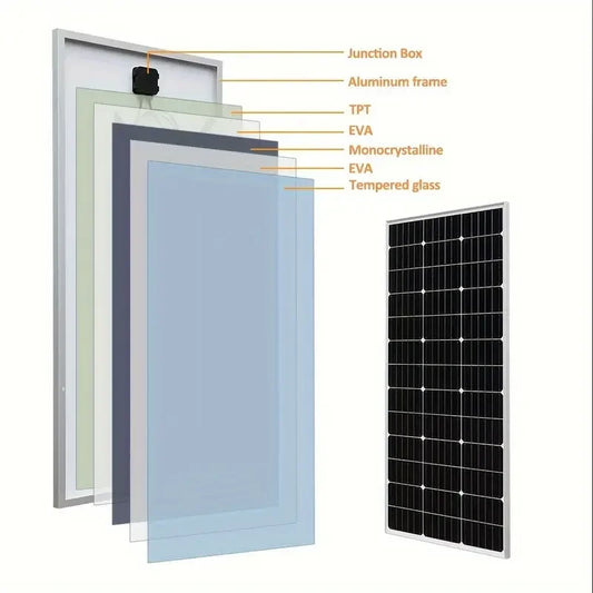 6000W 3000W Solar Panel Power Generator 18V High Efficiency Portable Flexible Charging Outdoor Solar Cells For Home Camping