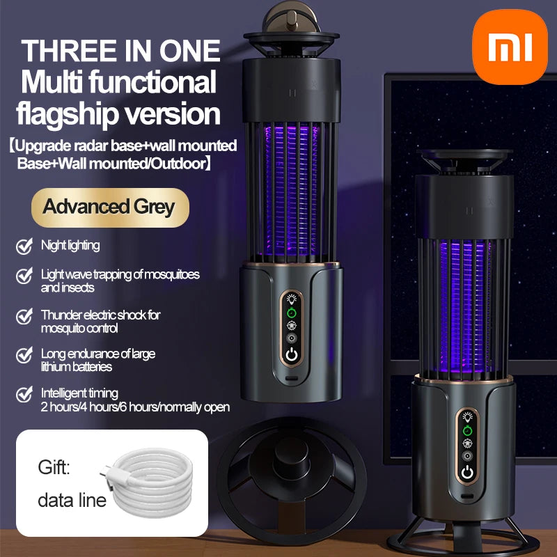 Xiaomi Electric Mosquito Killer Lamp Insect Fly Trap Camping Outdoor Camping Light USB Timing Mosquito Killer Insect Repellent