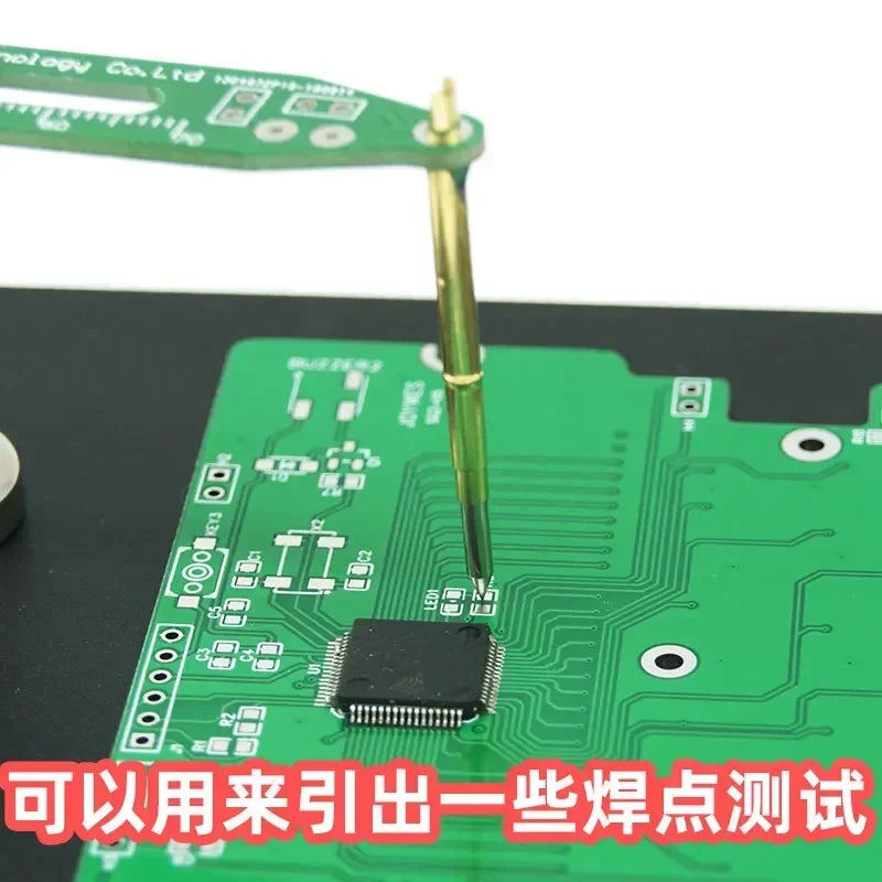 Components IC Chip Module Cpu Circuit Board PCB Electronic Production Welding Fixed Test Probe Pressure Needle Burning