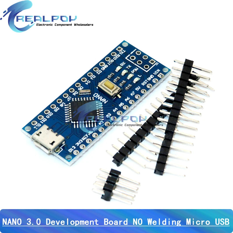 Mini / Type-C / Micro USB Nano 3.0 With bootloader compatible controller for arduino CH340 USB driver 16Mhz ATMEGA328P USB Cable
