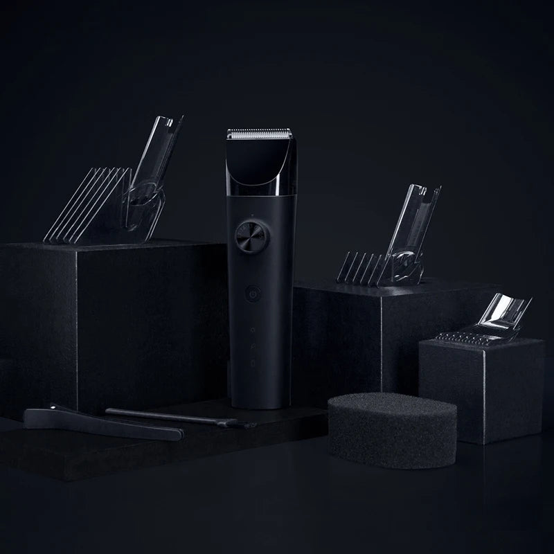 XIAOMI MIJIA Hair Clipper,180min battery life,IPX7 Waterproof Titanium-Plated Ceramic Blade,Barber Clippers For Men Professional