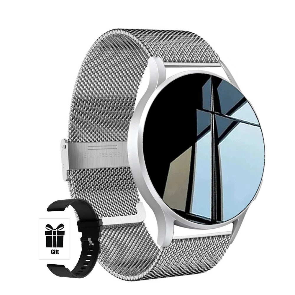 KESHUYOU New Smart Watch 6 Bluetooth Call Sports Health Monitoring Men Women Smart Watch Gift For Android IOS