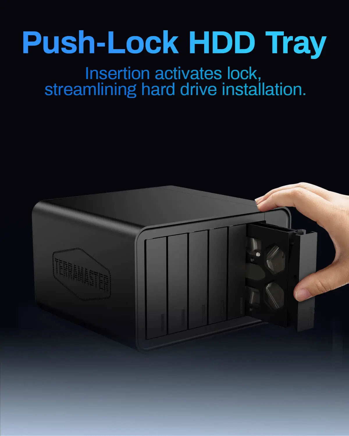 TERRAMASTER F6-424 Max NAS Storage - 6Bay Core i5 1235U 10Cores 12 Threads, 8GB DDR5 RAM, Network Attached Storage(Diskless)